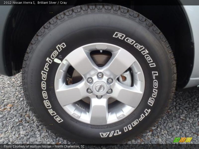 Brilliant Silver / Gray 2012 Nissan Xterra S
