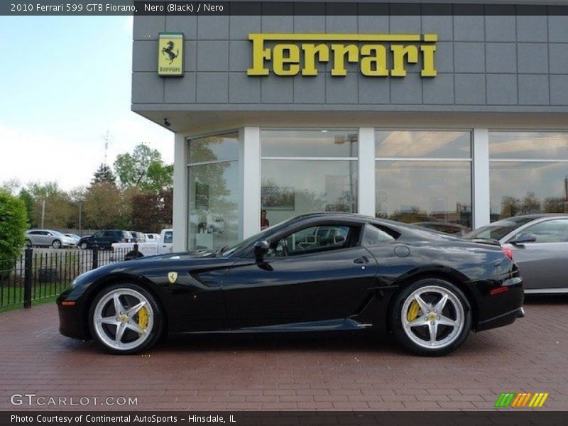  2010 599 GTB Fiorano  Nero (Black)