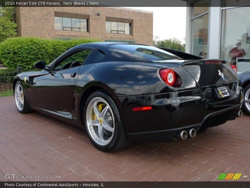 Nero (Black) / Nero 2010 Ferrari 599 GTB Fiorano