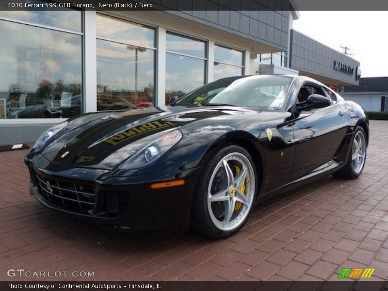 Front 3/4 View of 2010 599 GTB Fiorano 