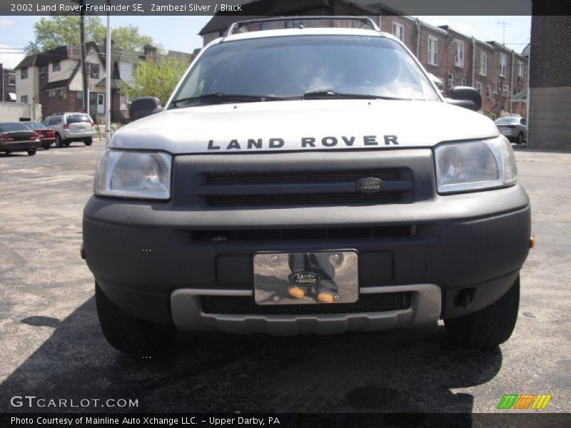 Zambezi Silver / Black 2002 Land Rover Freelander SE