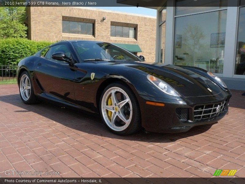 Front 3/4 View of 2010 599 GTB Fiorano 