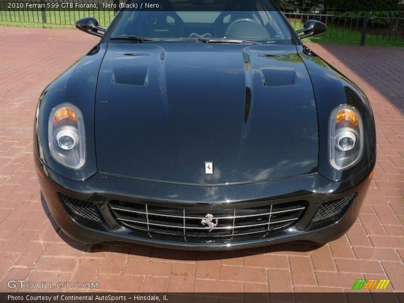 Nero (Black) / Nero 2010 Ferrari 599 GTB Fiorano