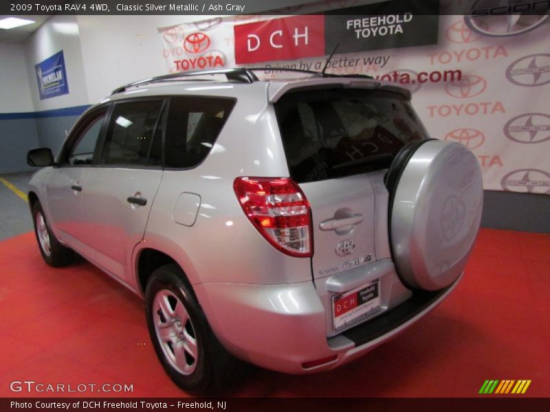Classic Silver Metallic / Ash Gray 2009 Toyota RAV4 4WD
