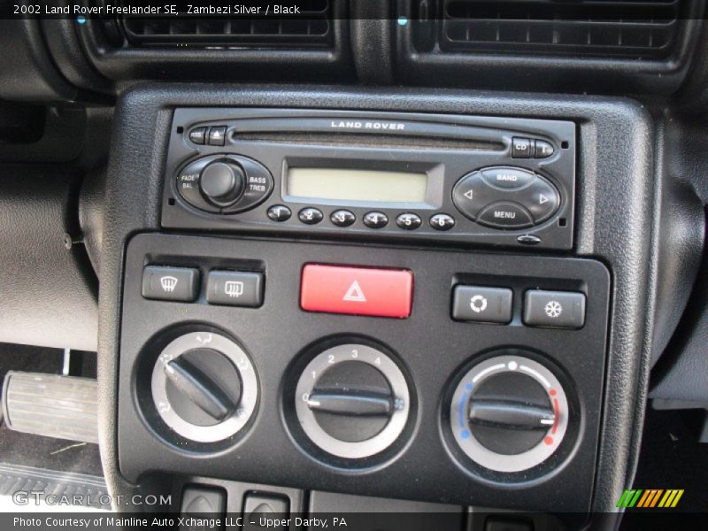 Zambezi Silver / Black 2002 Land Rover Freelander SE