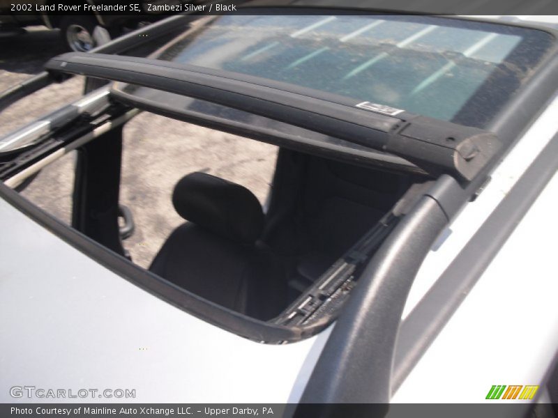 Zambezi Silver / Black 2002 Land Rover Freelander SE