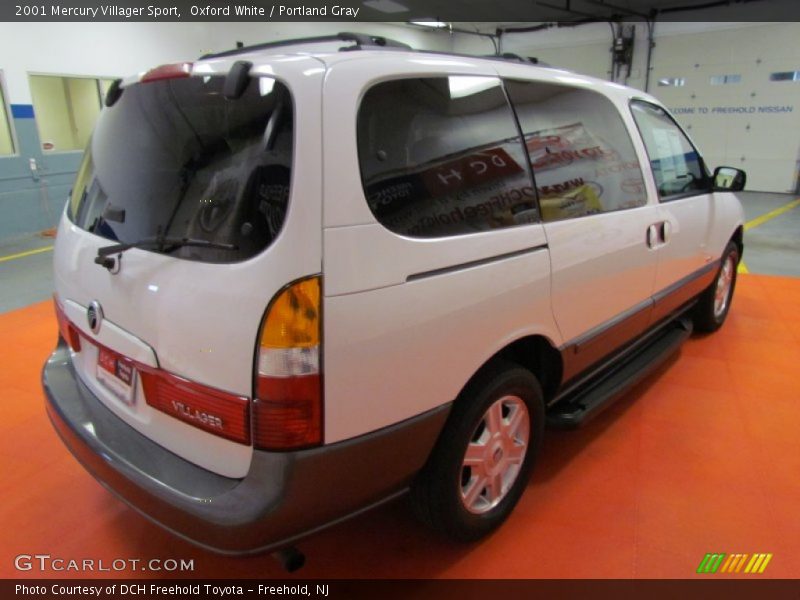 Oxford White / Portland Gray 2001 Mercury Villager Sport