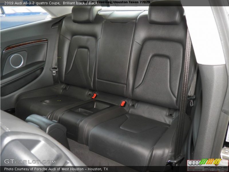 Brilliant Black / Black 2009 Audi A5 3.2 quattro Coupe