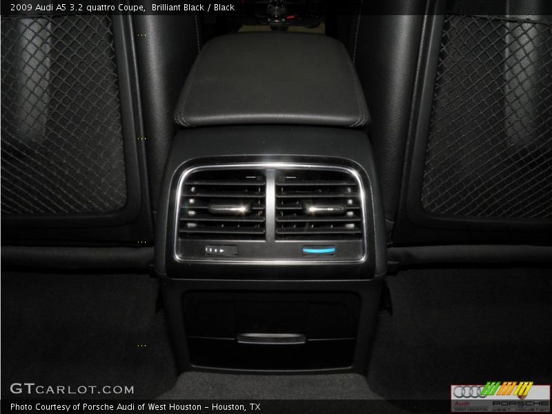 Brilliant Black / Black 2009 Audi A5 3.2 quattro Coupe