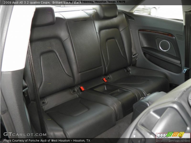 Brilliant Black / Black 2009 Audi A5 3.2 quattro Coupe