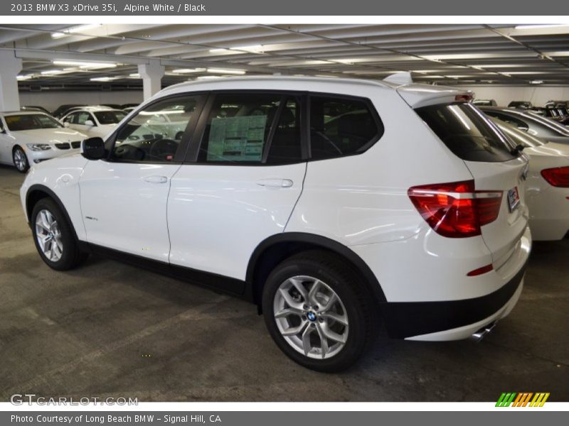  2013 X3 xDrive 35i Alpine White