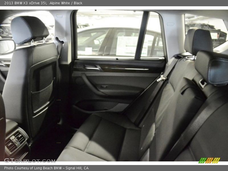 Alpine White / Black 2013 BMW X3 xDrive 35i