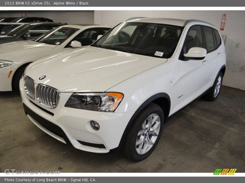 Front 3/4 View of 2013 X3 xDrive 35i