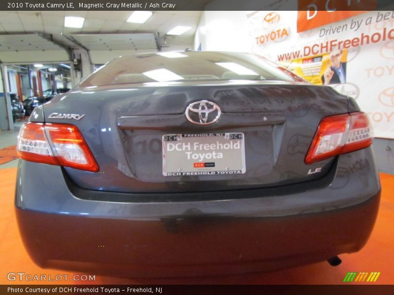 Magnetic Gray Metallic / Ash Gray 2010 Toyota Camry LE