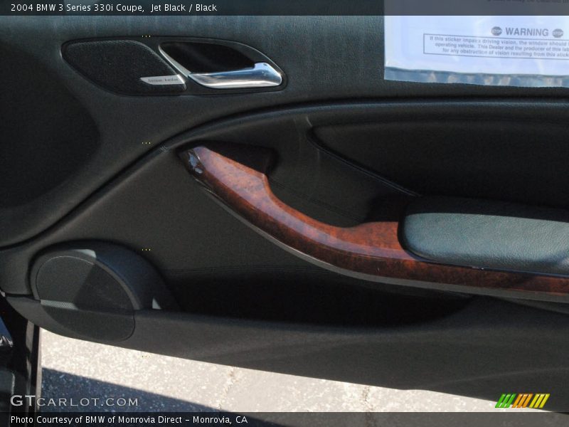 Jet Black / Black 2004 BMW 3 Series 330i Coupe