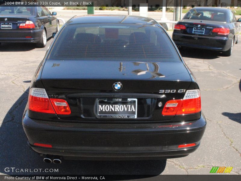 Jet Black / Black 2004 BMW 3 Series 330i Coupe