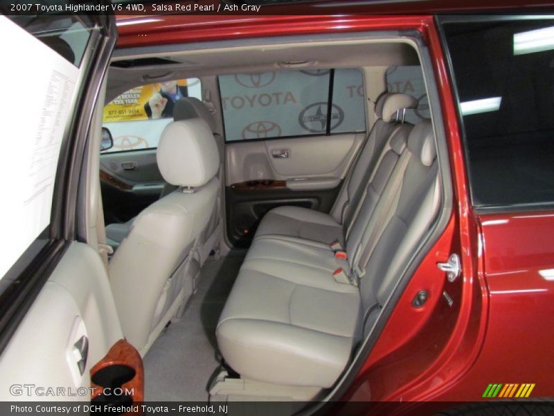 Salsa Red Pearl / Ash Gray 2007 Toyota Highlander V6 4WD