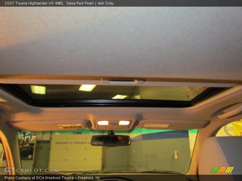 Salsa Red Pearl / Ash Gray 2007 Toyota Highlander V6 4WD