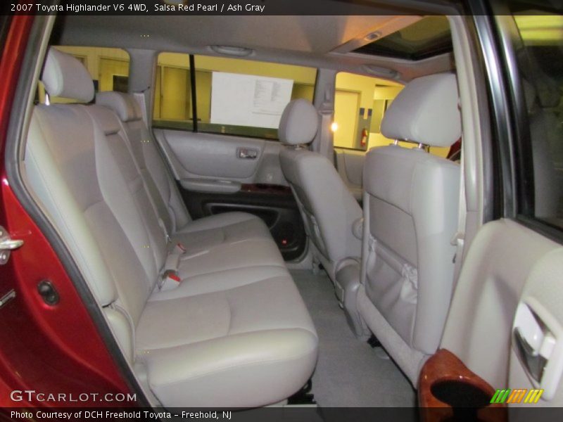 Salsa Red Pearl / Ash Gray 2007 Toyota Highlander V6 4WD