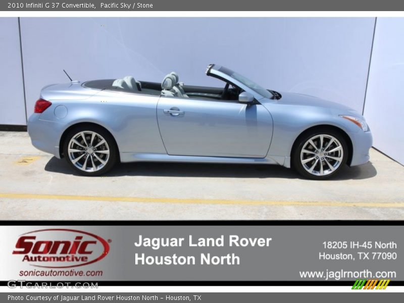 Pacific Sky / Stone 2010 Infiniti G 37 Convertible