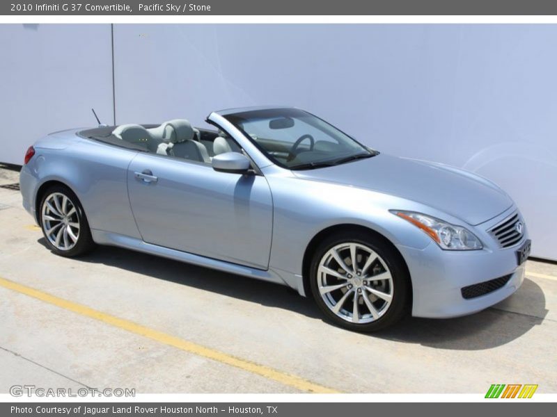 Pacific Sky / Stone 2010 Infiniti G 37 Convertible