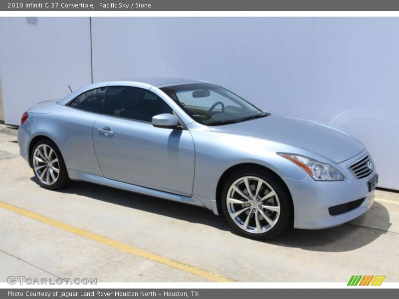 Pacific Sky / Stone 2010 Infiniti G 37 Convertible