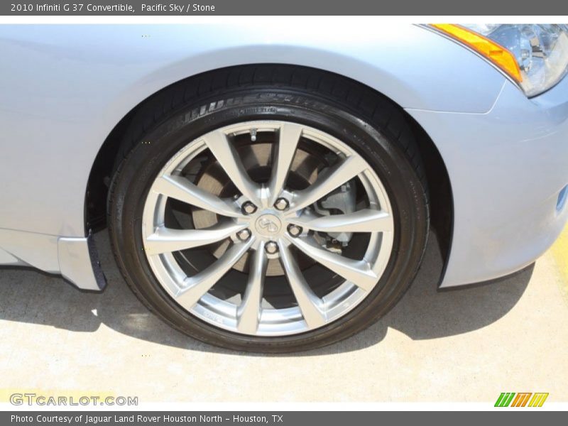 Pacific Sky / Stone 2010 Infiniti G 37 Convertible