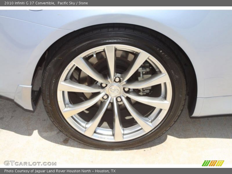 Pacific Sky / Stone 2010 Infiniti G 37 Convertible
