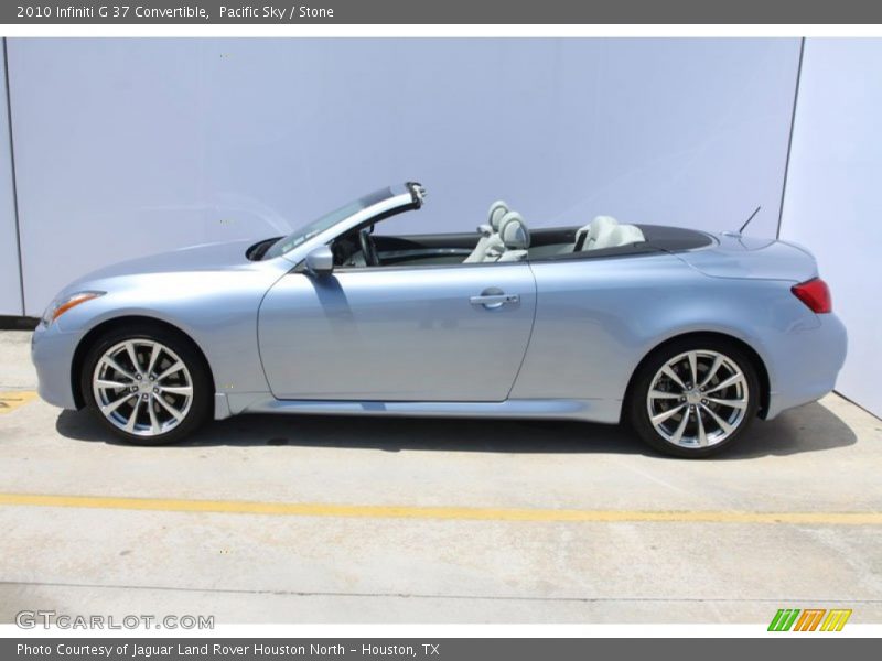 Pacific Sky / Stone 2010 Infiniti G 37 Convertible