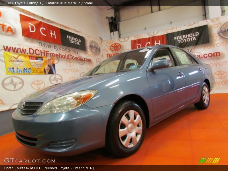 Catalina Blue Metallic / Stone 2004 Toyota Camry LE