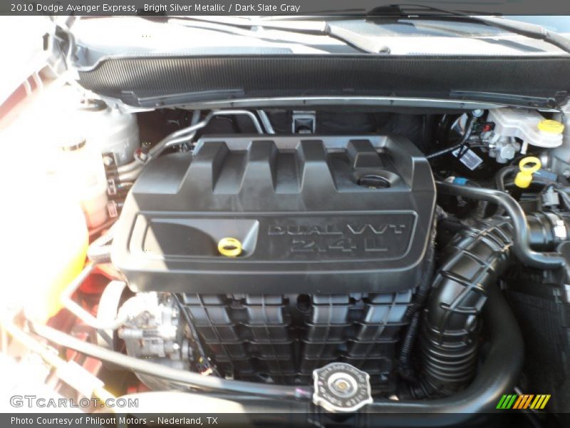 Bright Silver Metallic / Dark Slate Gray 2010 Dodge Avenger Express