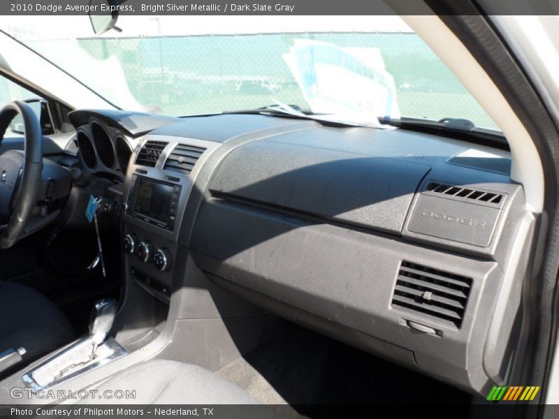 Bright Silver Metallic / Dark Slate Gray 2010 Dodge Avenger Express