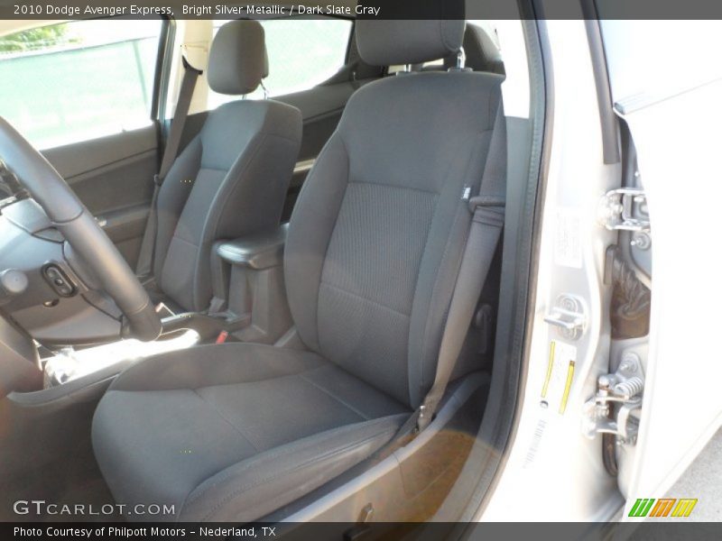Bright Silver Metallic / Dark Slate Gray 2010 Dodge Avenger Express