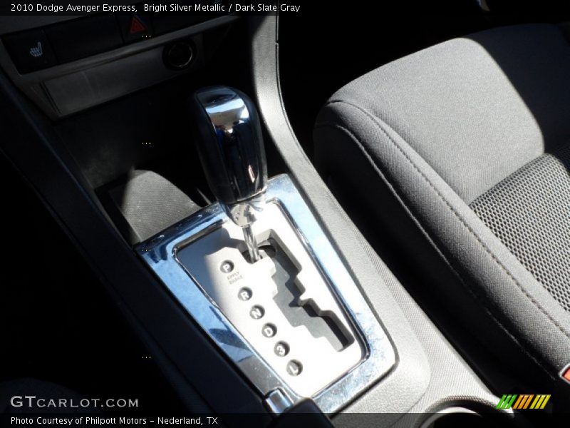 Bright Silver Metallic / Dark Slate Gray 2010 Dodge Avenger Express