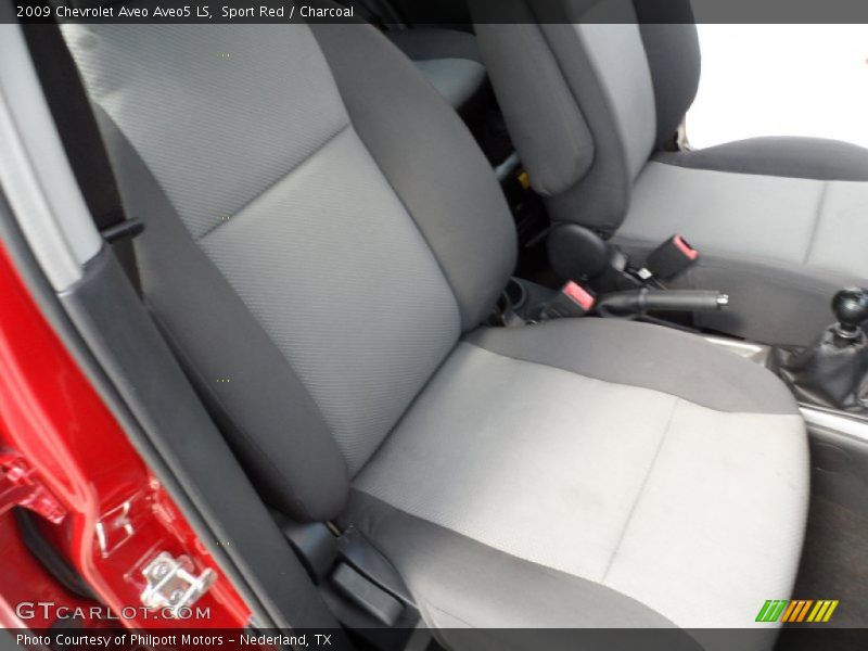 Sport Red / Charcoal 2009 Chevrolet Aveo Aveo5 LS