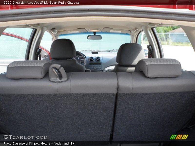 Sport Red / Charcoal 2009 Chevrolet Aveo Aveo5 LS