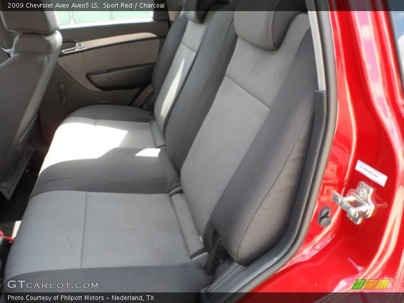 Sport Red / Charcoal 2009 Chevrolet Aveo Aveo5 LS