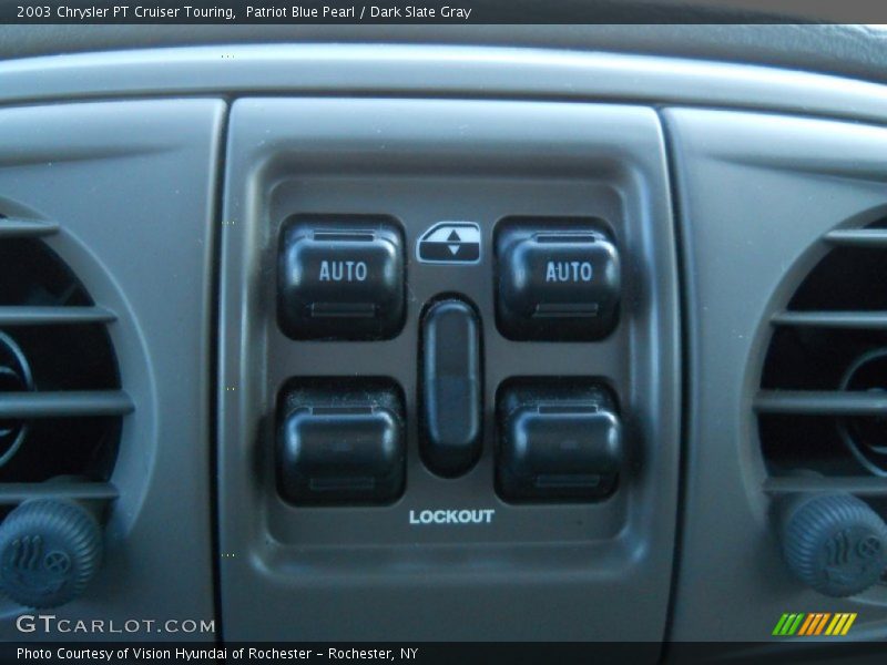 Patriot Blue Pearl / Dark Slate Gray 2003 Chrysler PT Cruiser Touring
