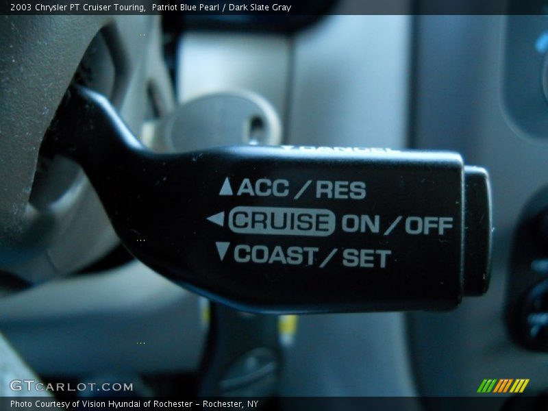 Patriot Blue Pearl / Dark Slate Gray 2003 Chrysler PT Cruiser Touring
