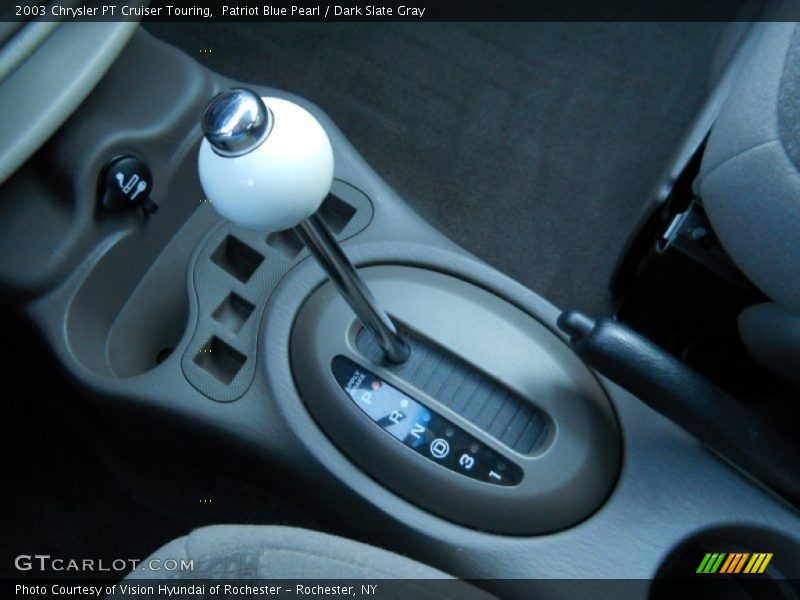 Patriot Blue Pearl / Dark Slate Gray 2003 Chrysler PT Cruiser Touring