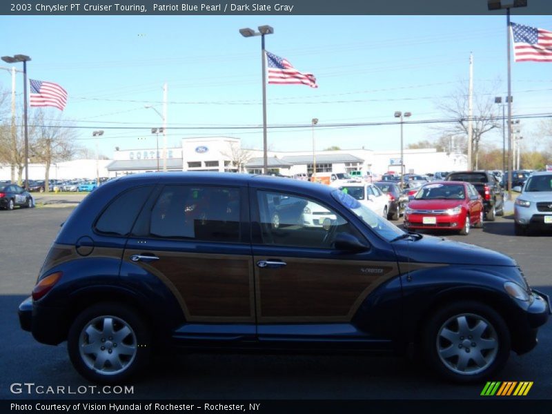 Patriot Blue Pearl / Dark Slate Gray 2003 Chrysler PT Cruiser Touring
