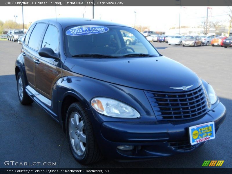Patriot Blue Pearl / Dark Slate Gray 2003 Chrysler PT Cruiser Touring