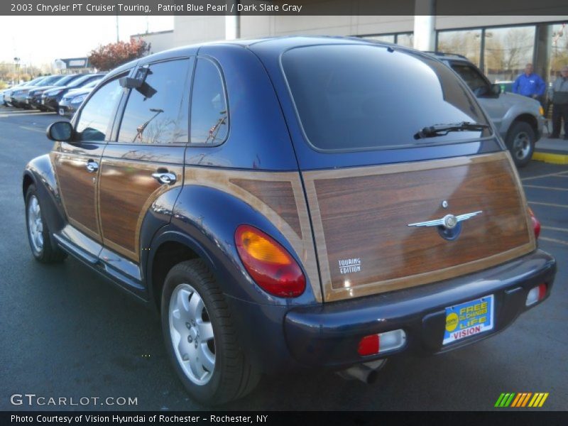 Patriot Blue Pearl / Dark Slate Gray 2003 Chrysler PT Cruiser Touring