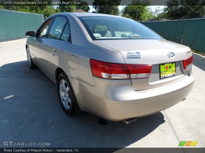 Golden Beige / Gray 2006 Hyundai Sonata GLS V6