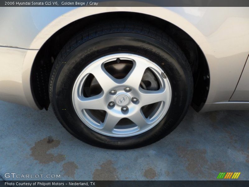 Golden Beige / Gray 2006 Hyundai Sonata GLS V6