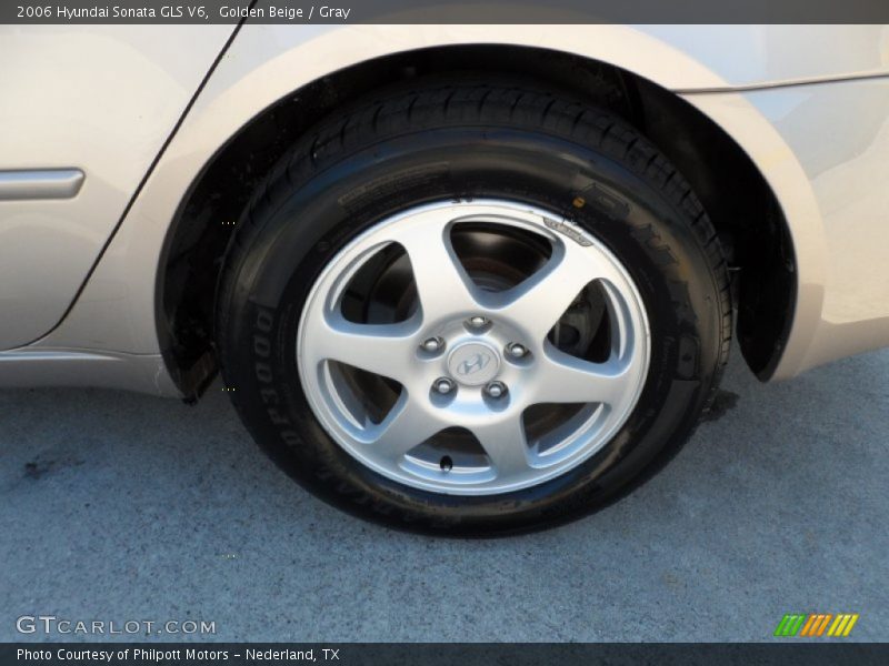 Golden Beige / Gray 2006 Hyundai Sonata GLS V6