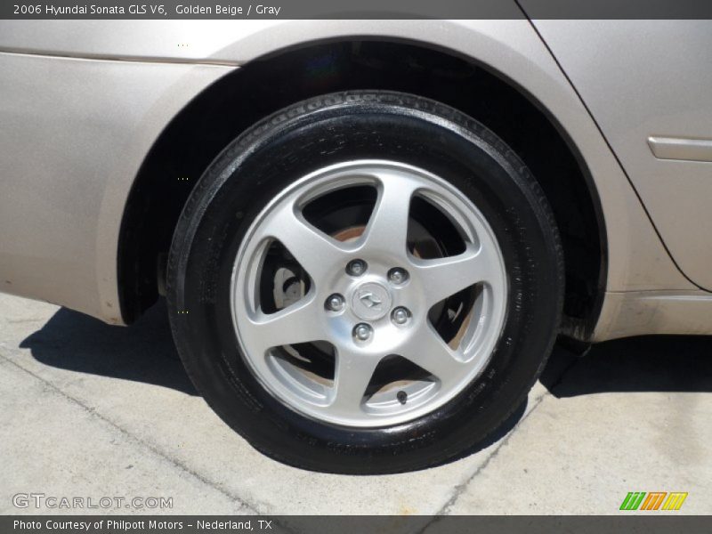 Golden Beige / Gray 2006 Hyundai Sonata GLS V6