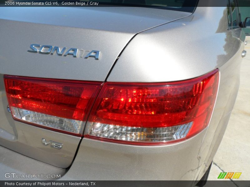 Golden Beige / Gray 2006 Hyundai Sonata GLS V6