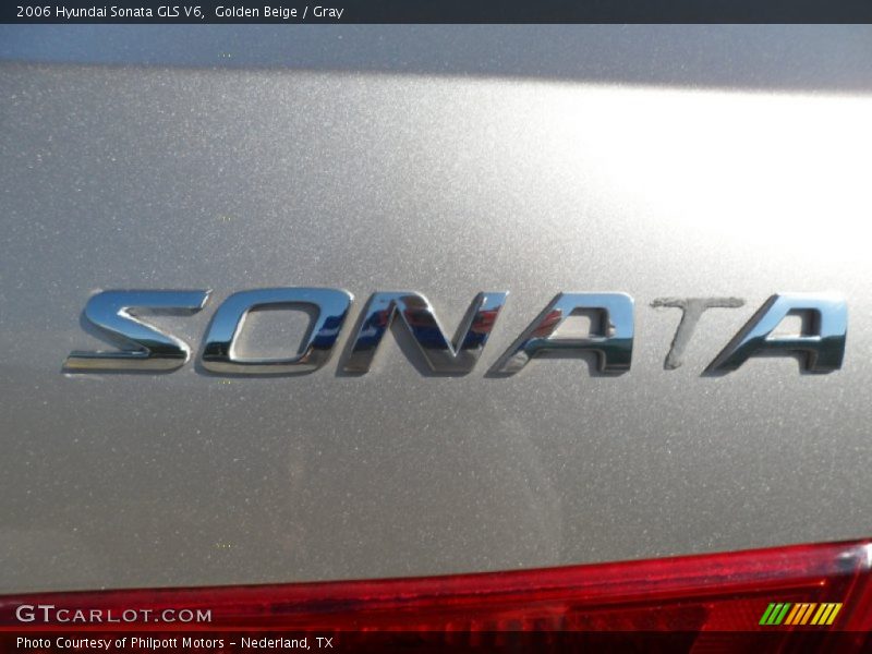 Golden Beige / Gray 2006 Hyundai Sonata GLS V6