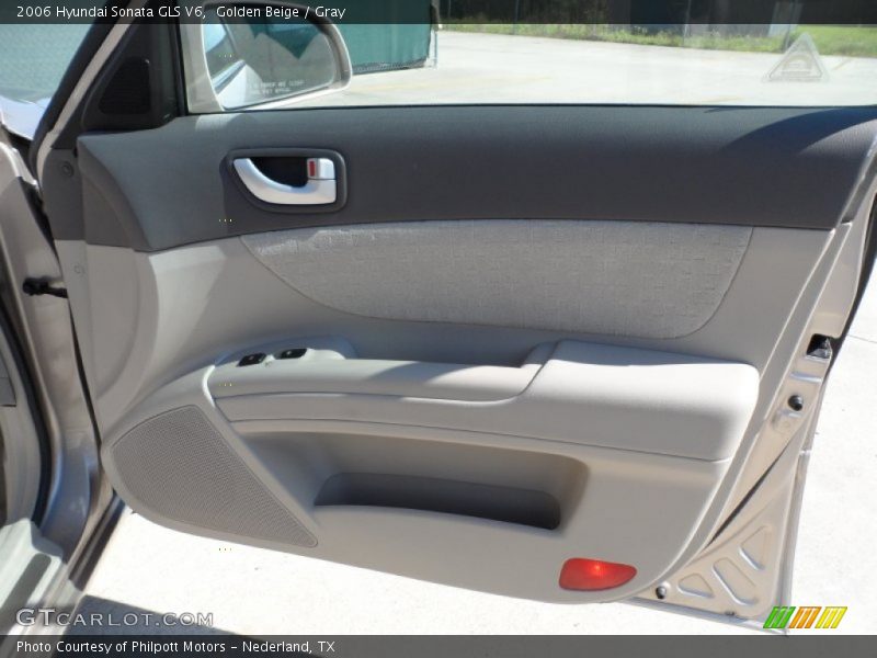 Golden Beige / Gray 2006 Hyundai Sonata GLS V6